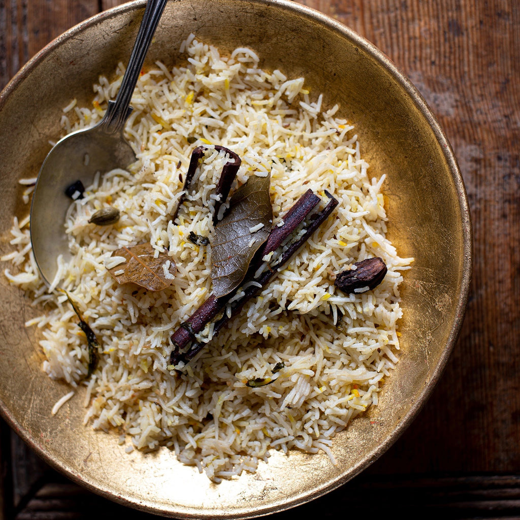 Baghara Rice a Hyderabadi style pulao rice