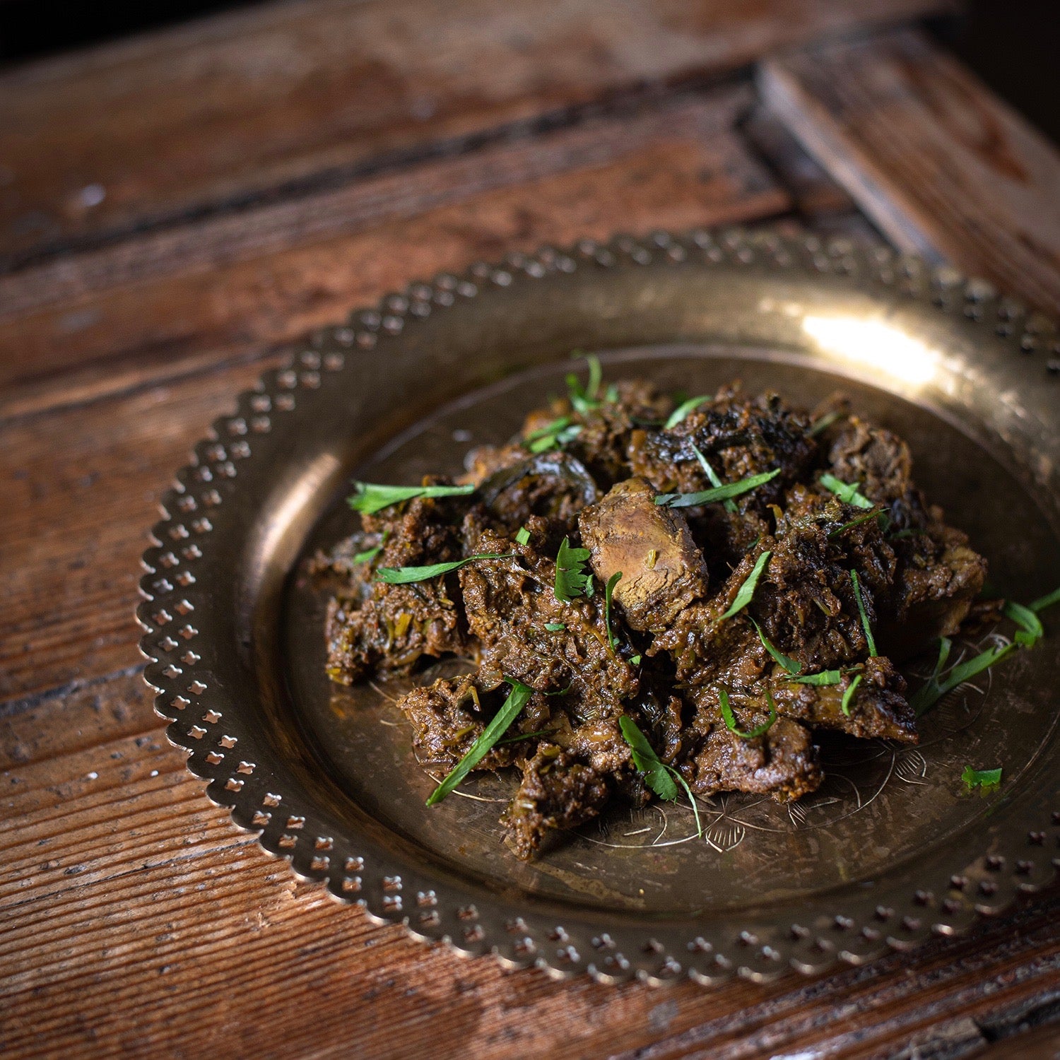 Bhooni Kaleji (Chicken Livers)