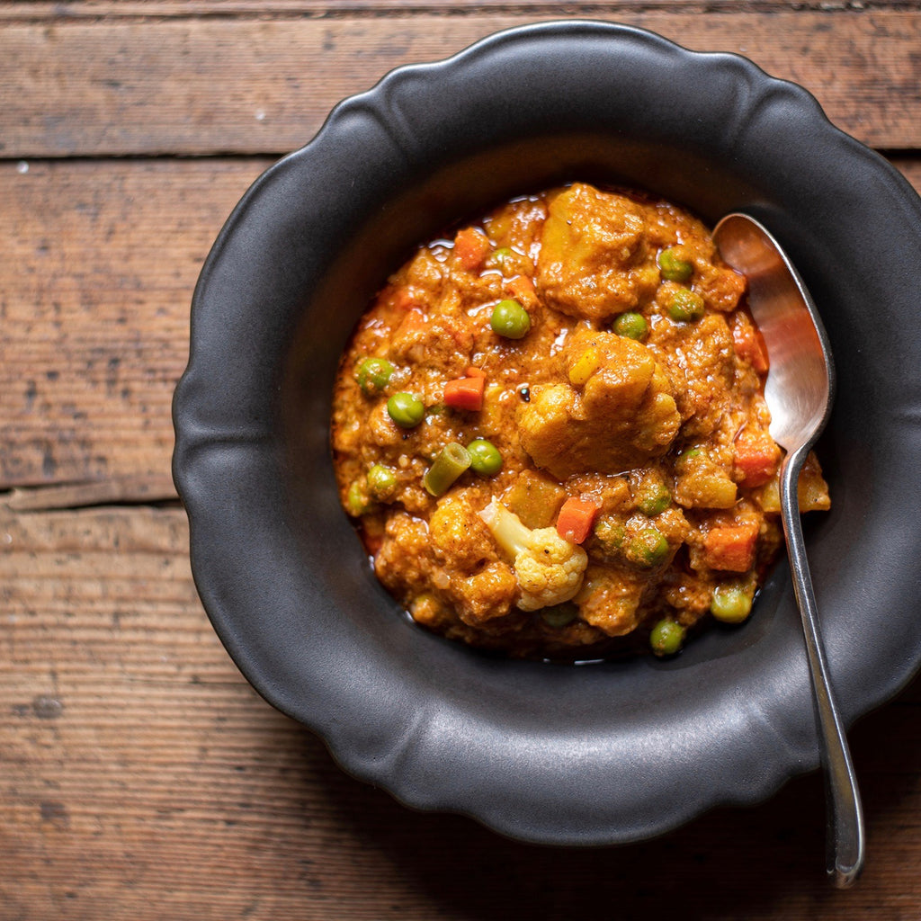 Vegan Mixed vegetable curry 