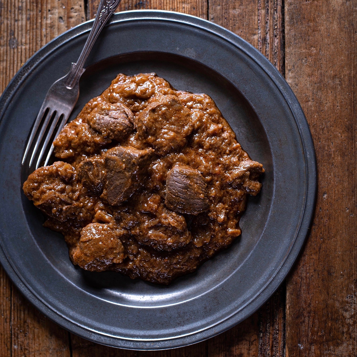 Venison curry Bhuna style